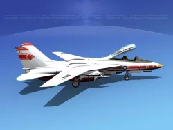 Grumman F-14D Tomcat T03a VF1 3D model