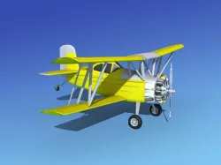 Grumman G-164 AgCat V01 3D model
