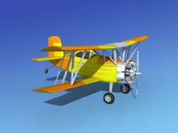 Grumman G-164 AgCat V04 3D model