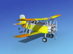 Grumman G-164 AgCat V05 3D model