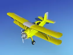 Grumman G-164 AgCat V09 Cropduster 3D model