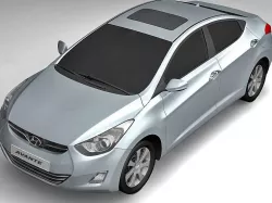 Hyundai Avante 2011 3D model