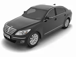 Hyundai Genesis 2009 3D model