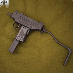 IMI Micro Uzi 3D model