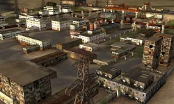 Industrial construction kit Low-poly  3D model