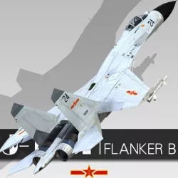 J-11BH 3D model