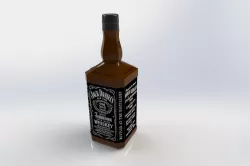Jack Daniels Whisky 3D model