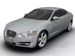 Jaguar XF 2008  3D model