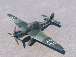 Junkers Ju 87 3D model