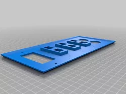 Keystone wallplate