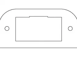 Laser cut adaptor to mount MintyBoost in standard size Altoids tin with 4 AA batteries