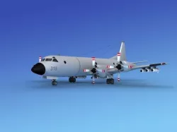 Lockheed P-3 Orion US Navy 7 3D model