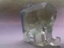 Low Poly Elephant  pendant