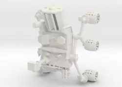 Mars Curiosity Rover 3D model