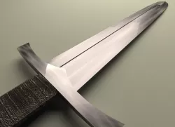 medieval dagger Low-poly  3D model