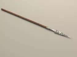 medieval spear 3D model