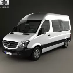 Mercedes-Benz Sprinter Passenger Van 2013 3D model