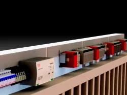 Mitsubishi PLC with Control Panel