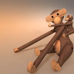 monkey2 3D model