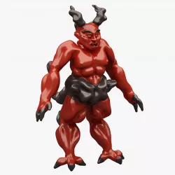 Monster 002 3 POSE 3D model