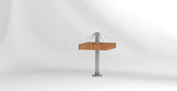 Mousetrap powered elevator