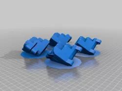 My Customized 8-Bit Folding Cube for PLA