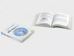 Open book 3D model