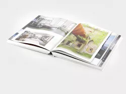 Open book 3D model