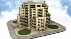 Persian tower 3D model
