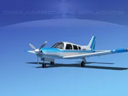 Piper Cherokee Arrow 3D model