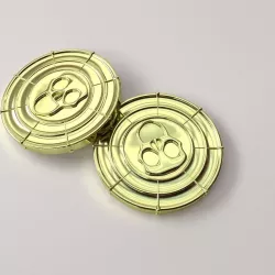 Pirate Coin 3D model