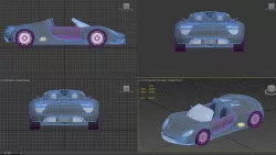 Porsche 918 3D model
