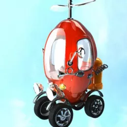 Propeller Car 3D model