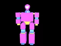 Radio Bot Simple 3D model