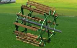 Radish Washing machine brush wheel