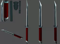 Reach of Shadows Low-poly  3D model
