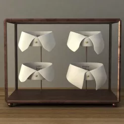 Restoration Hardware EDWARDIAN TAILOR COLLARS 3D model
