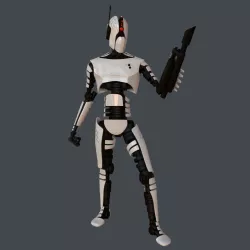 Robot  Assasin 3D model