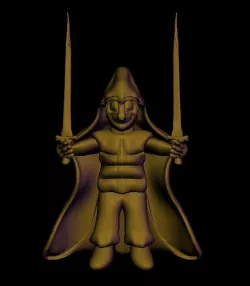 Rouge Knight 3D model