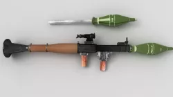 Rpg-7 Rocket launcher 3D model