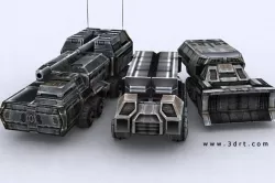 Sci-Fi Forces megapack Low-poly  3D model