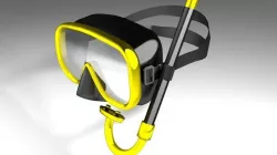 Scuba Mask 3D model
