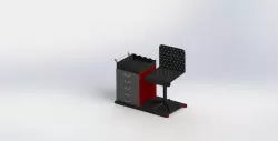 Service Table With Chair