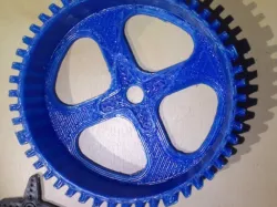 Servo Wheel with Printable Tread