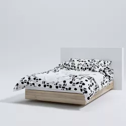Single big bed 3D model