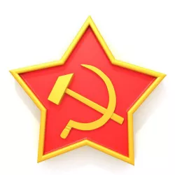 Soviet star 3D model