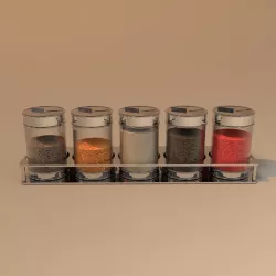 Spice rack 3D model