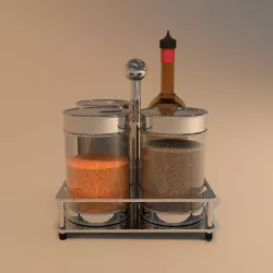 spice set 3D model