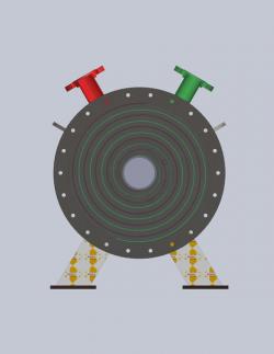 heat exchanger animation 3d models 【 STLFinder