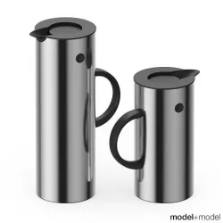 Stelton EM77 vacuum jugs 3D model